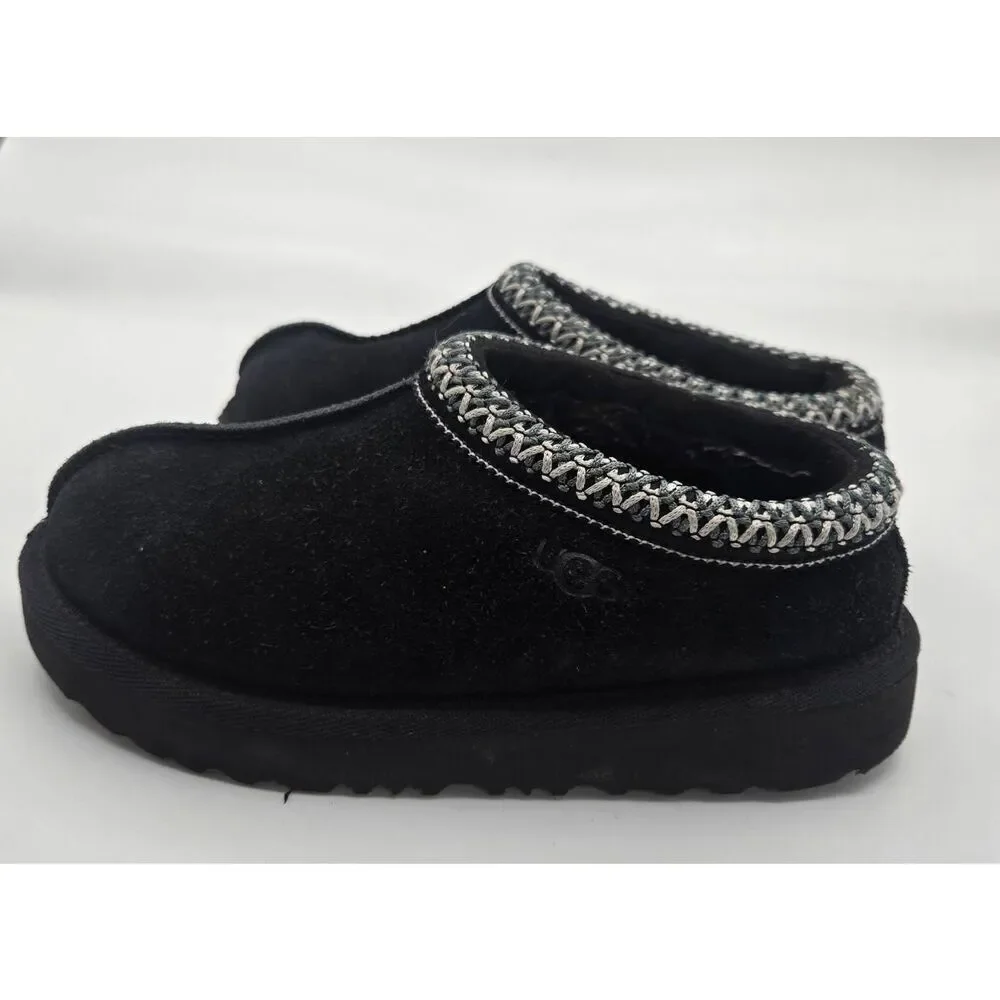 Ugg Tasman Size 11 Black Toddler Girls Boys